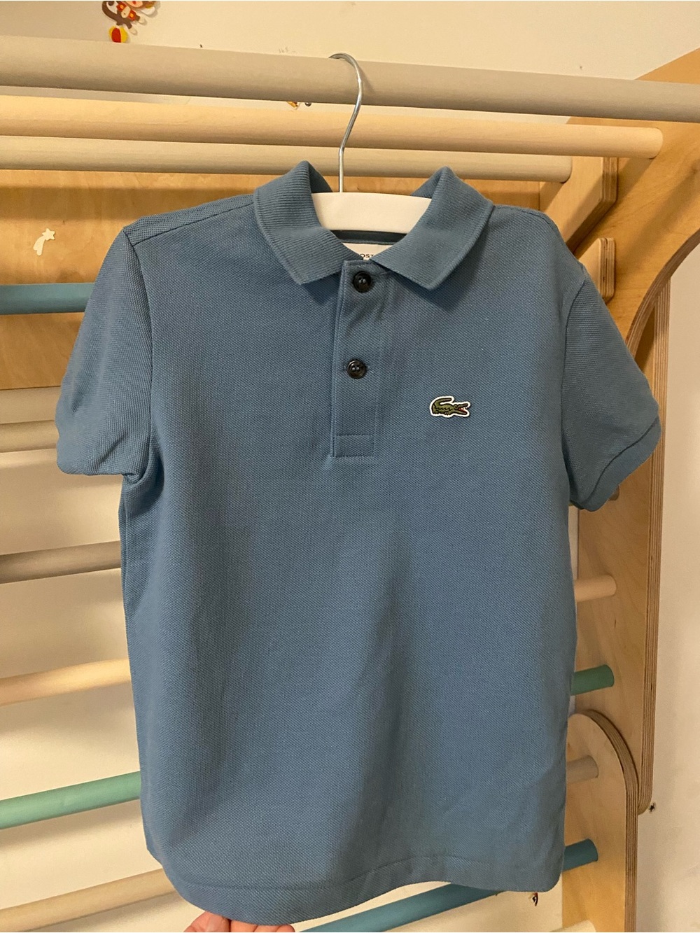 Lacoste Boys' Blue Polo Shirt